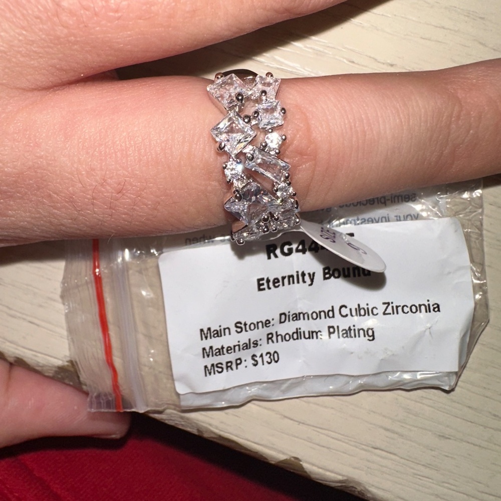 Bomb Party Cubic Zirconia Size 9 OG